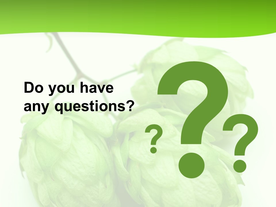 Beer Mug White PowerPoint Template