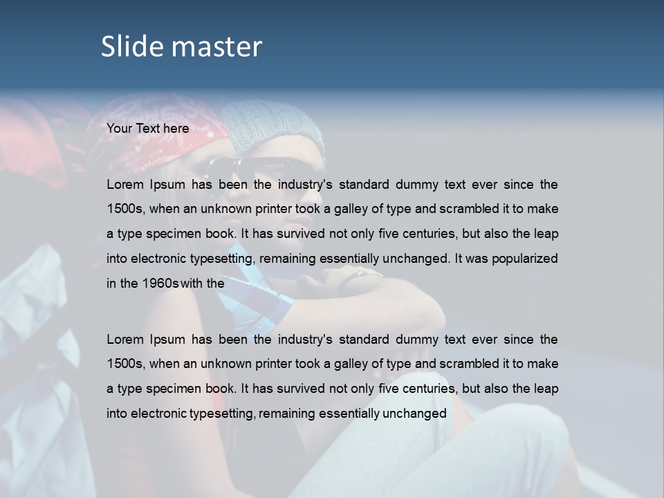 Adults People Trip PowerPoint Template