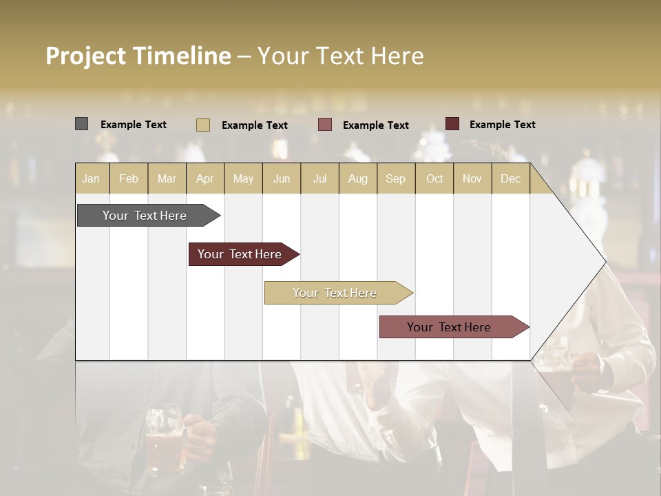 A Group Of Men Standing Next To Each Other Holding Beers PowerPoint Template