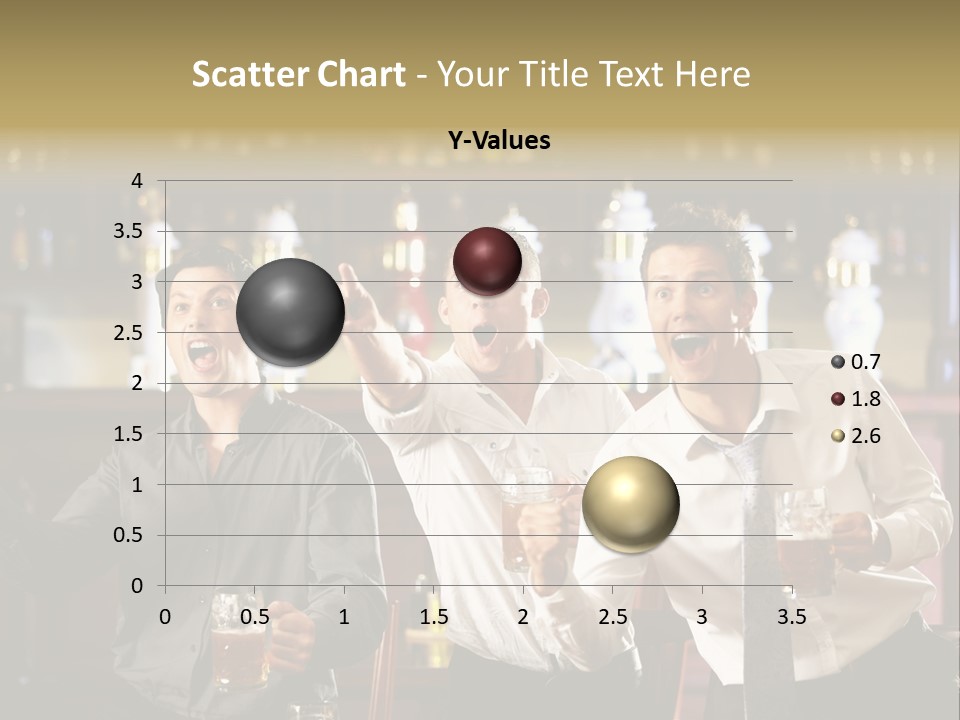 A Group Of Men Standing Next To Each Other Holding Beers PowerPoint Template