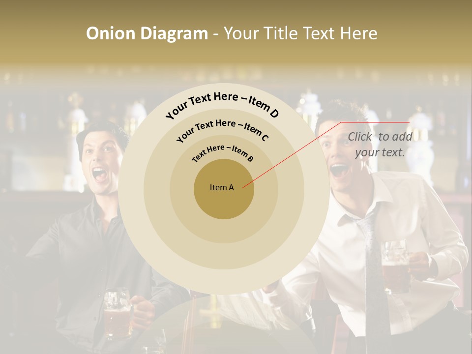 A Group Of Men Standing Next To Each Other Holding Beers PowerPoint Template