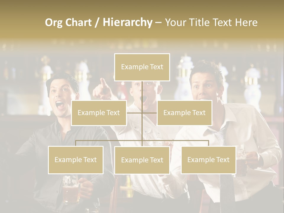 A Group Of Men Standing Next To Each Other Holding Beers PowerPoint Template