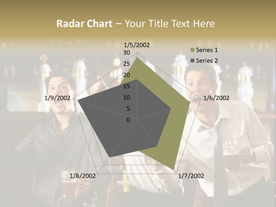 A Group Of Men Standing Next To Each Other Holding Beers PowerPoint Template