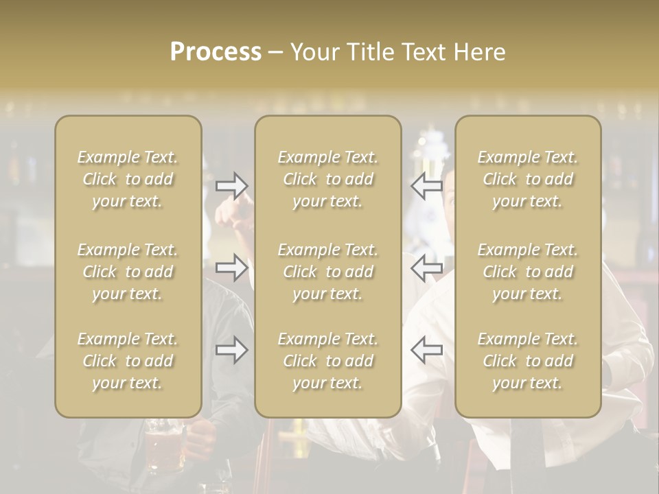 A Group Of Men Standing Next To Each Other Holding Beers PowerPoint Template
