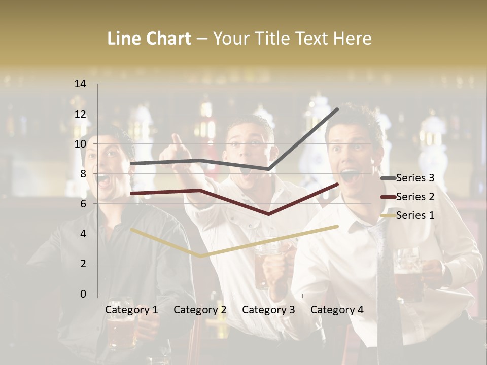 A Group Of Men Standing Next To Each Other Holding Beers PowerPoint Template