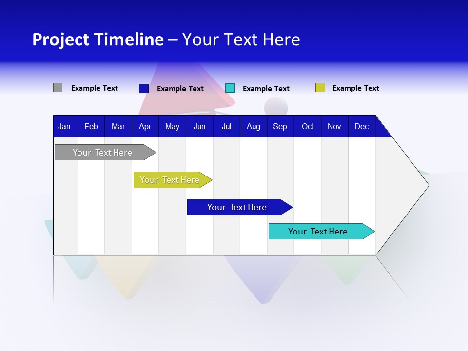 Businessman Graph Men PowerPoint Template