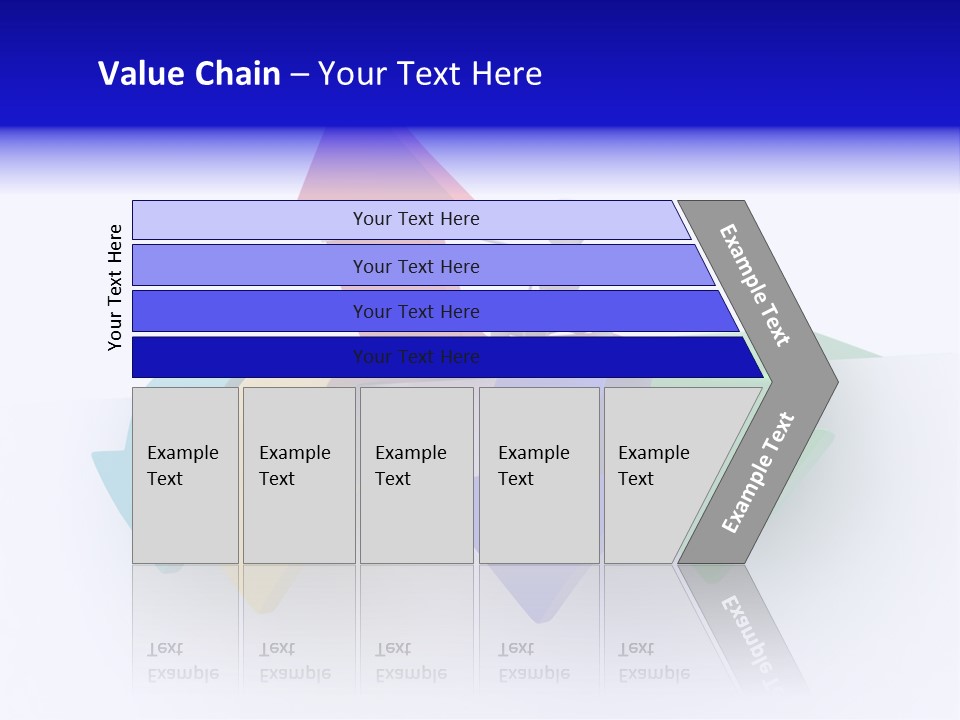 Businessman Graph Men PowerPoint Template