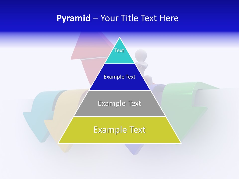 Businessman Graph Men PowerPoint Template