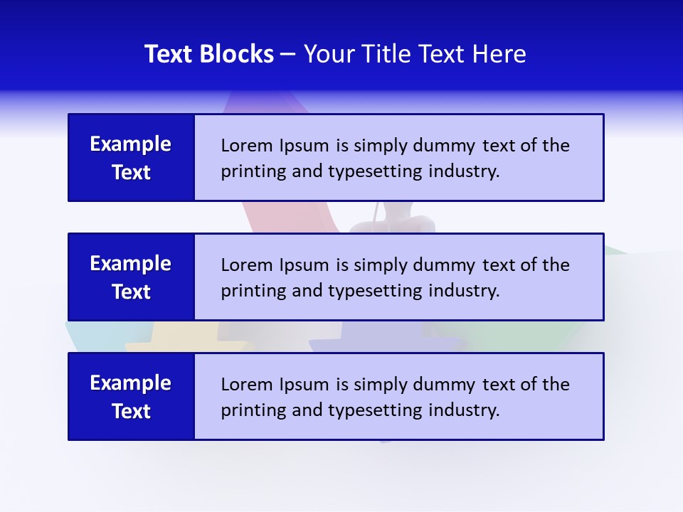Businessman Graph Men PowerPoint Template