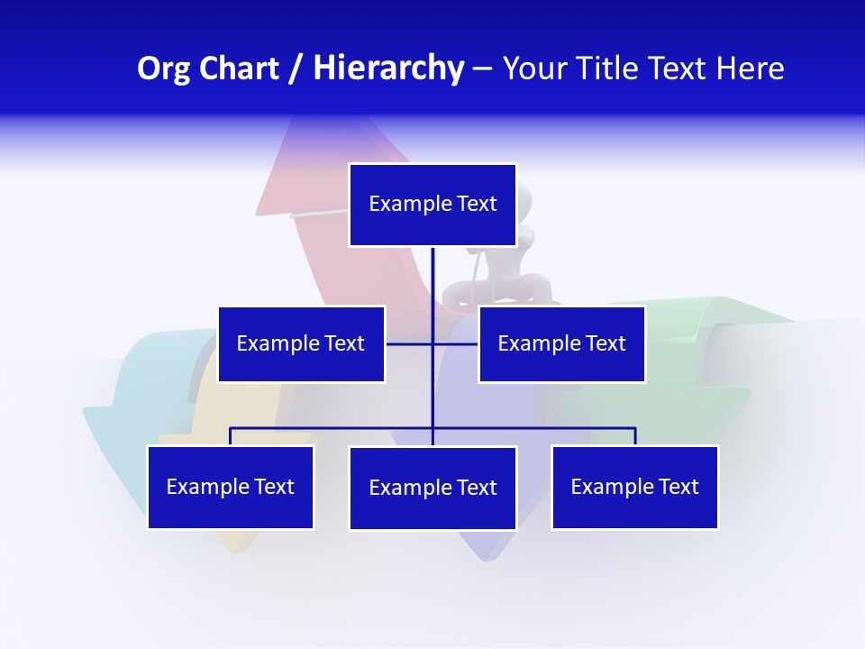 Businessman Graph Men PowerPoint Template
