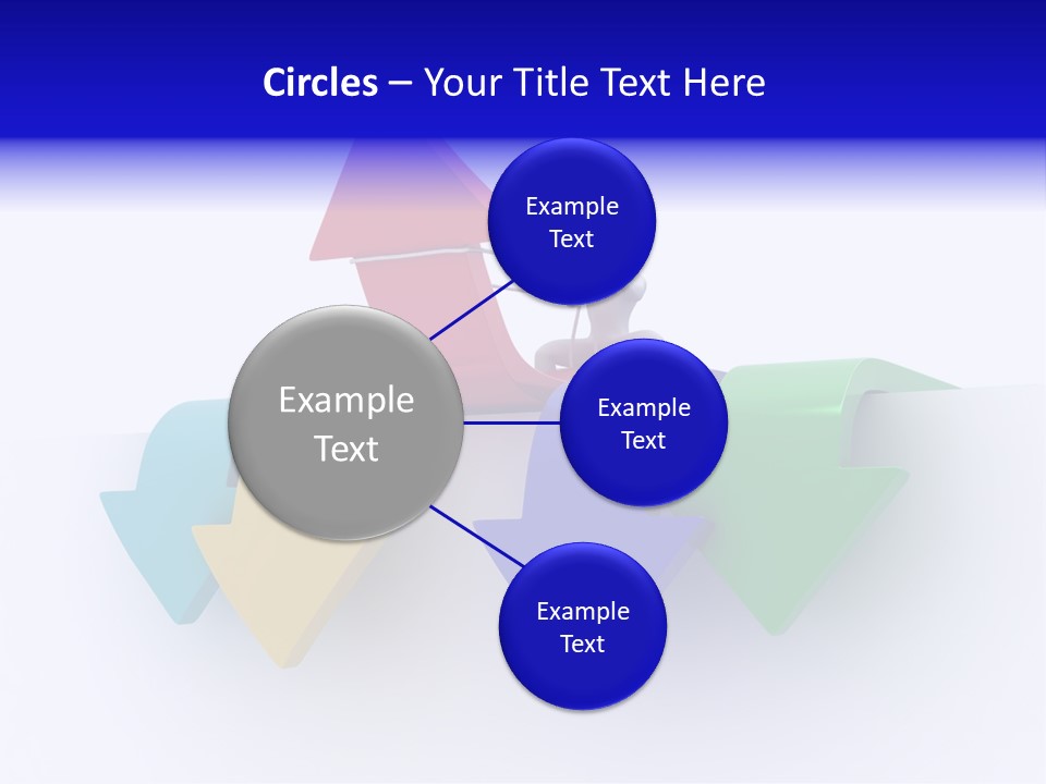 Businessman Graph Men PowerPoint Template