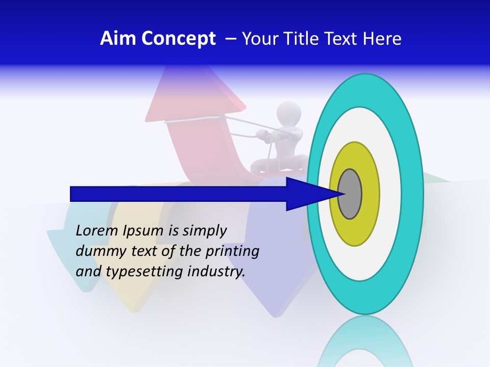 Businessman Graph Men PowerPoint Template