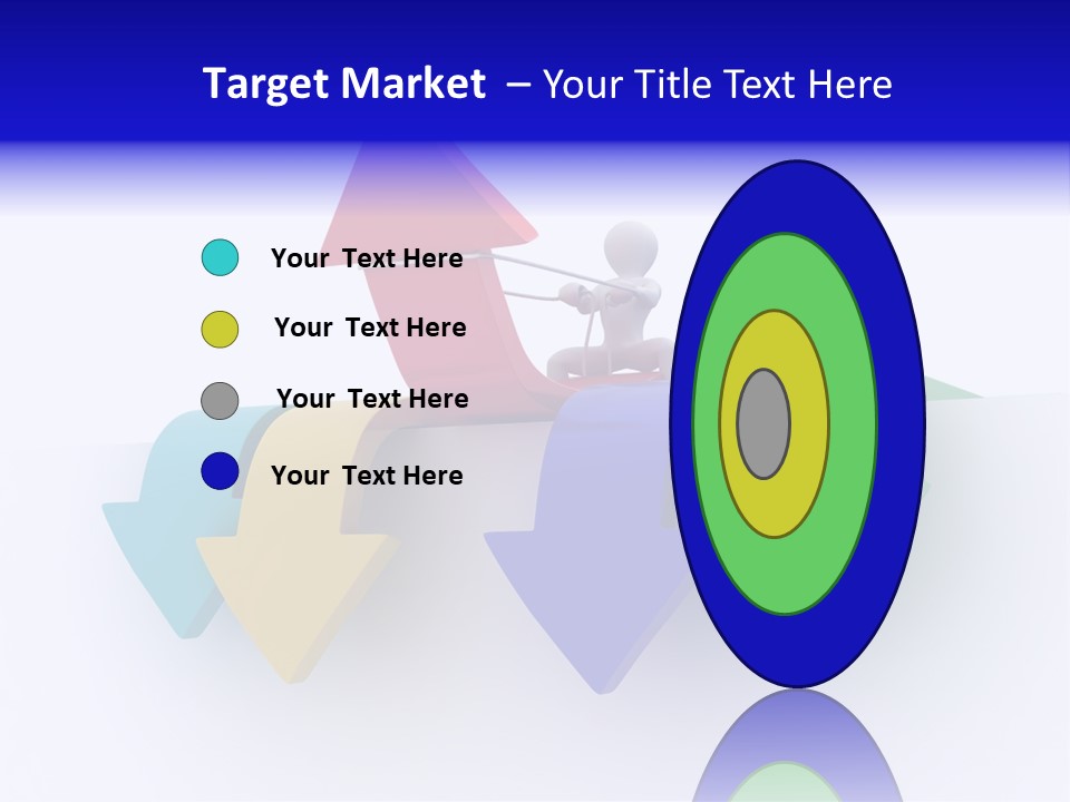 Businessman Graph Men PowerPoint Template