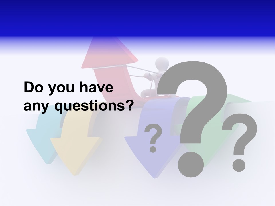 Businessman Graph Men PowerPoint Template