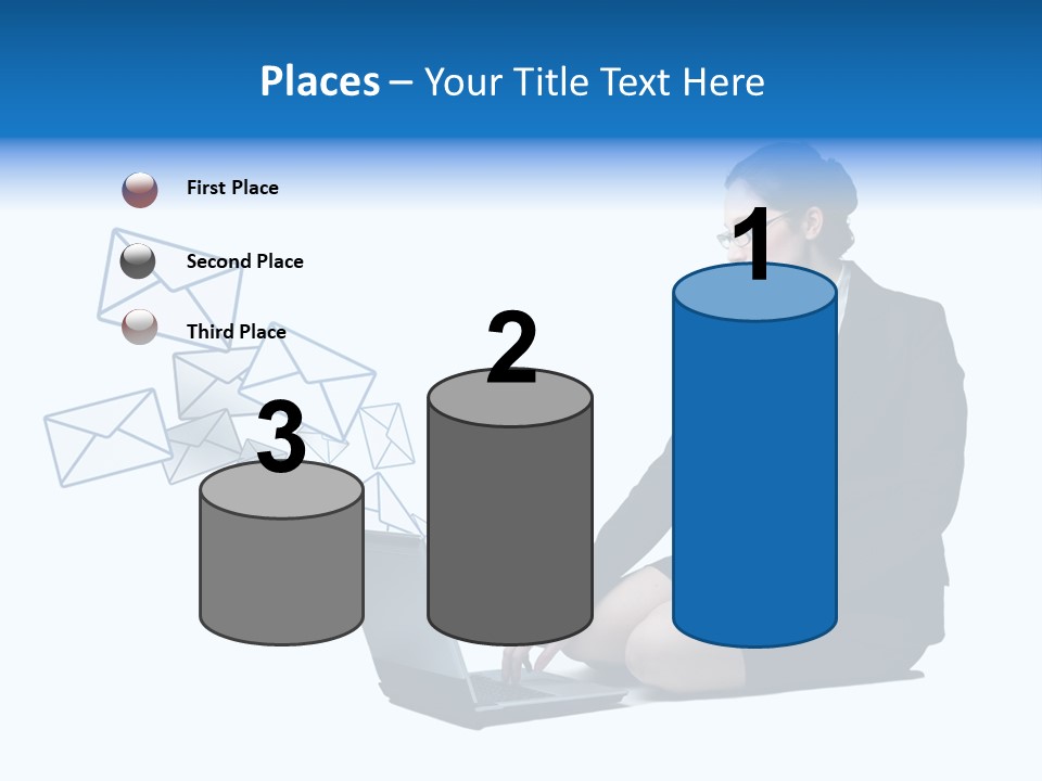 Web Telecommunication Monitor PowerPoint Template