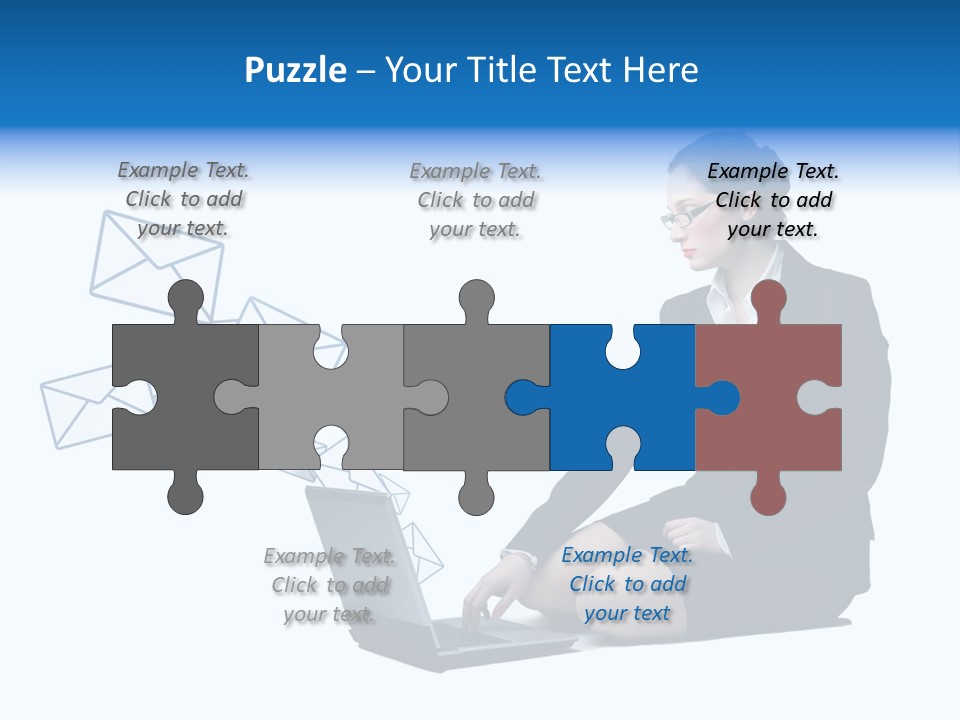 Web Telecommunication Monitor PowerPoint Template
