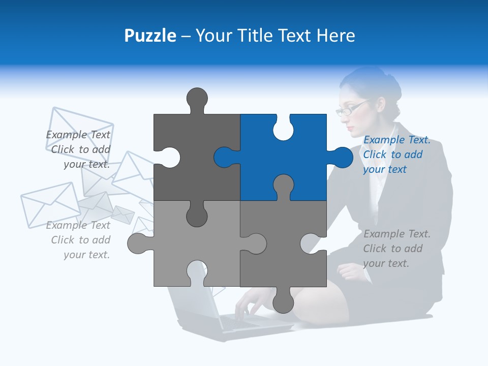 Web Telecommunication Monitor PowerPoint Template