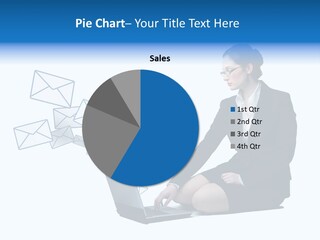 Web Telecommunication Monitor PowerPoint Template