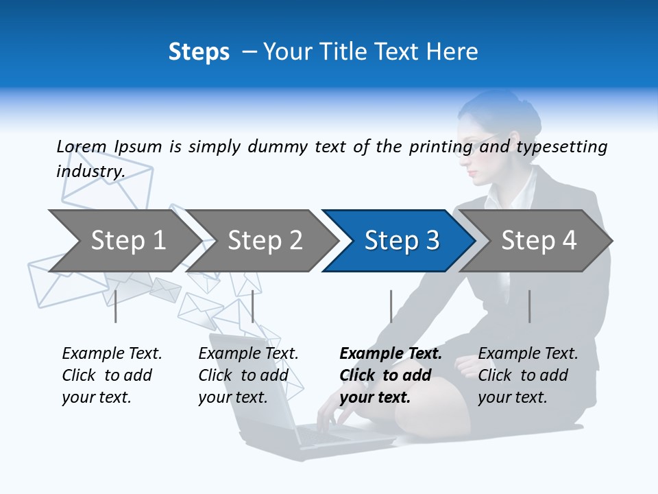 Web Telecommunication Monitor PowerPoint Template