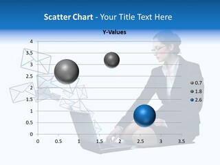 Web Telecommunication Monitor PowerPoint Template