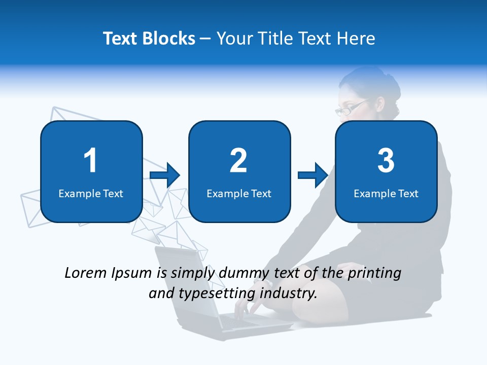 Web Telecommunication Monitor PowerPoint Template