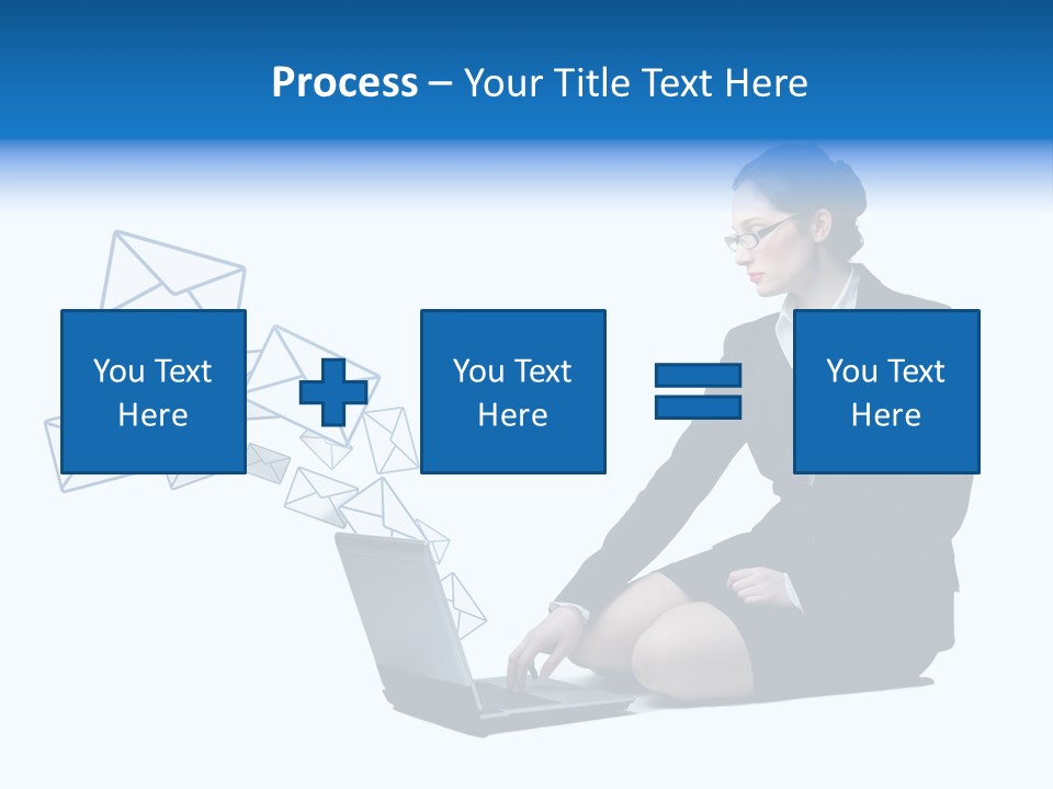 Web Telecommunication Monitor PowerPoint Template
