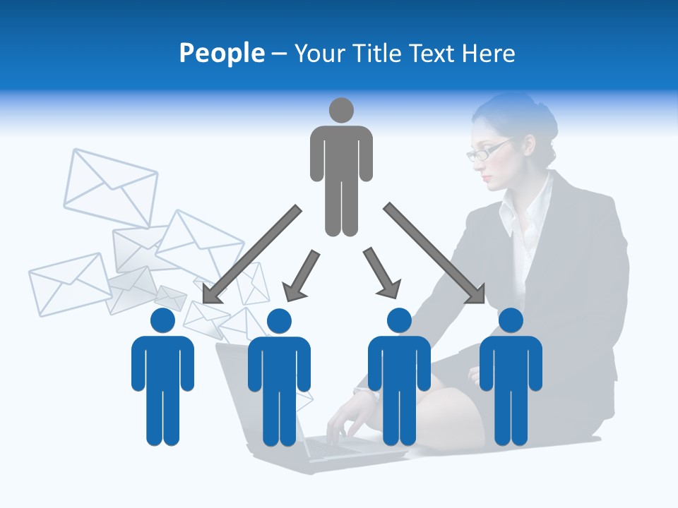 Web Telecommunication Monitor PowerPoint Template