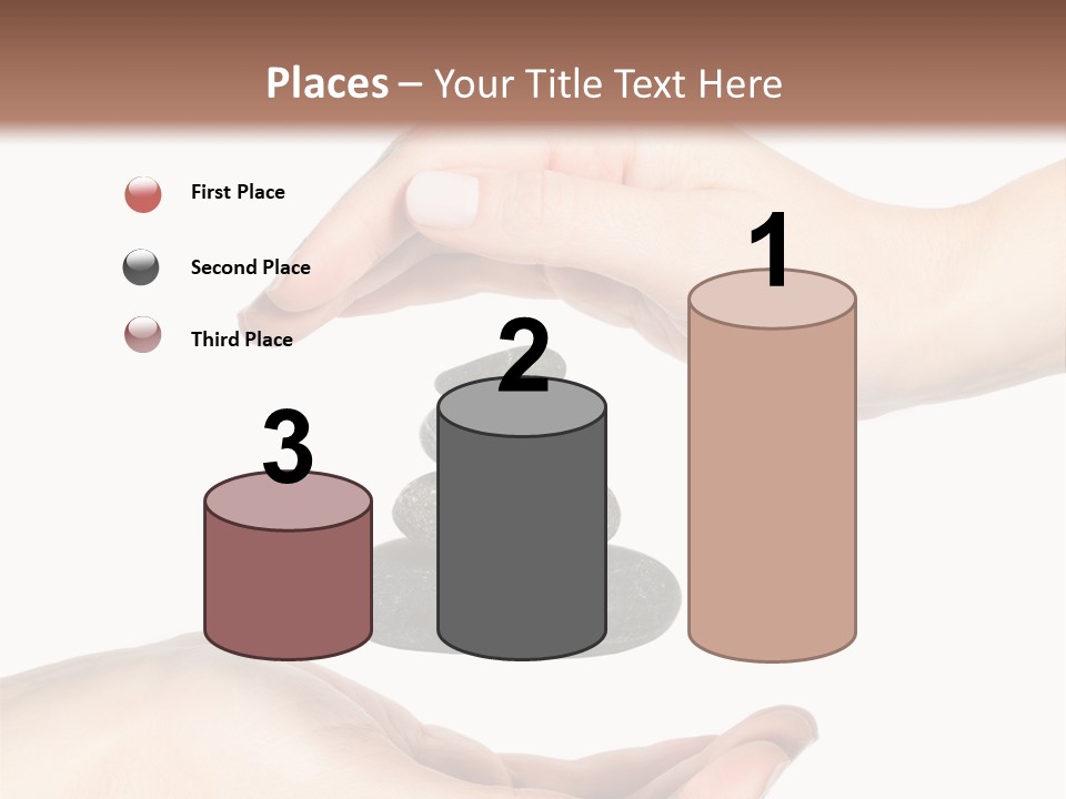 Spa Arm Caucasian PowerPoint Template