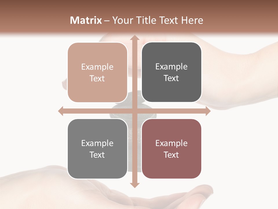 Spa Arm Caucasian PowerPoint Template
