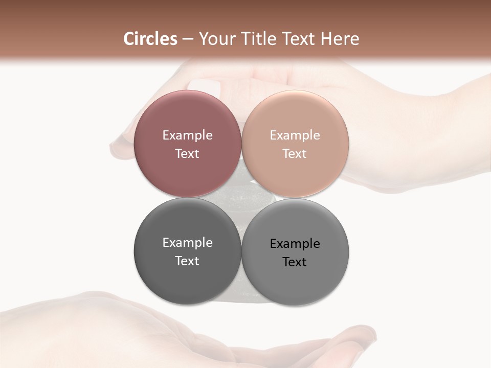 Spa Arm Caucasian PowerPoint Template