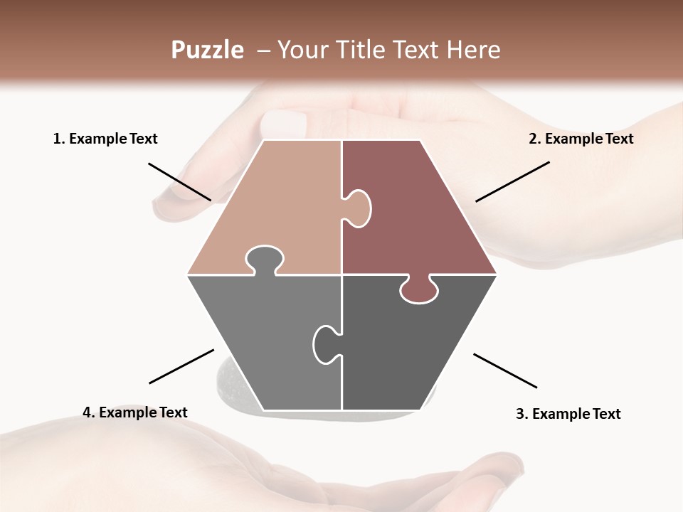Spa Arm Caucasian PowerPoint Template
