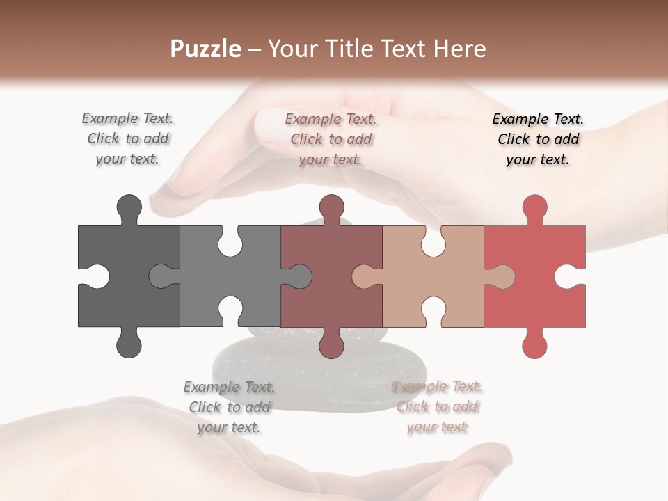 Spa Arm Caucasian PowerPoint Template