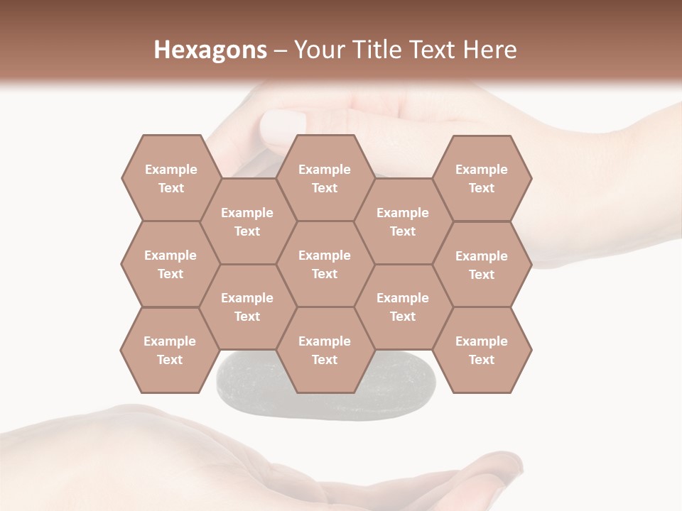 Spa Arm Caucasian PowerPoint Template