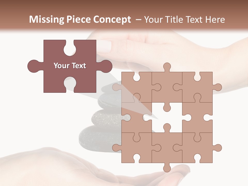 Spa Arm Caucasian PowerPoint Template