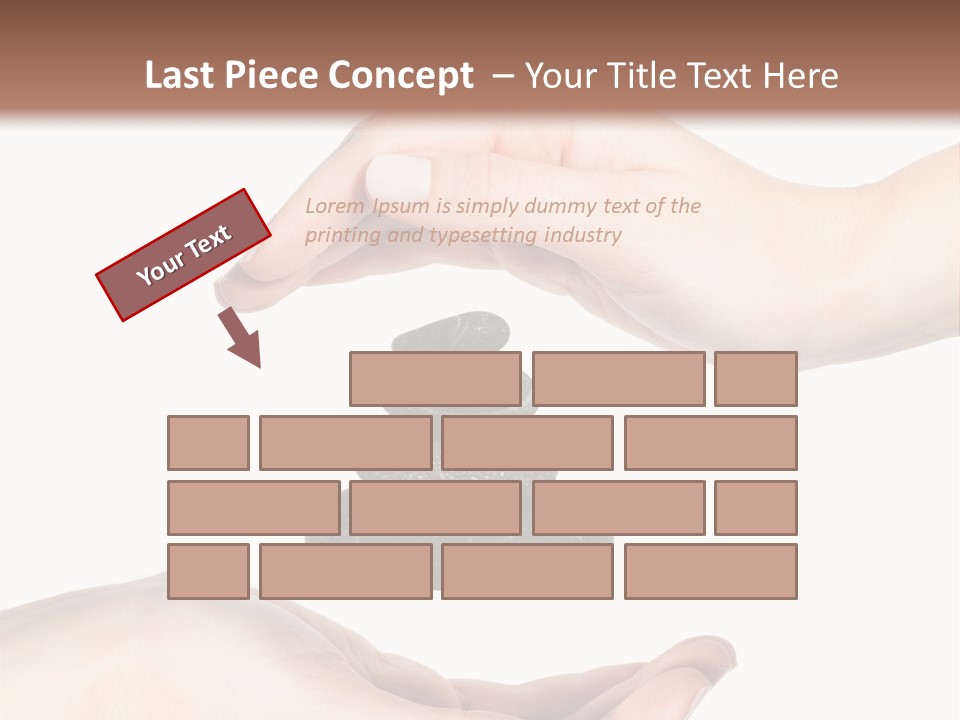 Spa Arm Caucasian PowerPoint Template