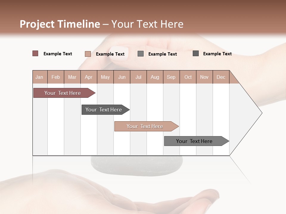 Spa Arm Caucasian PowerPoint Template