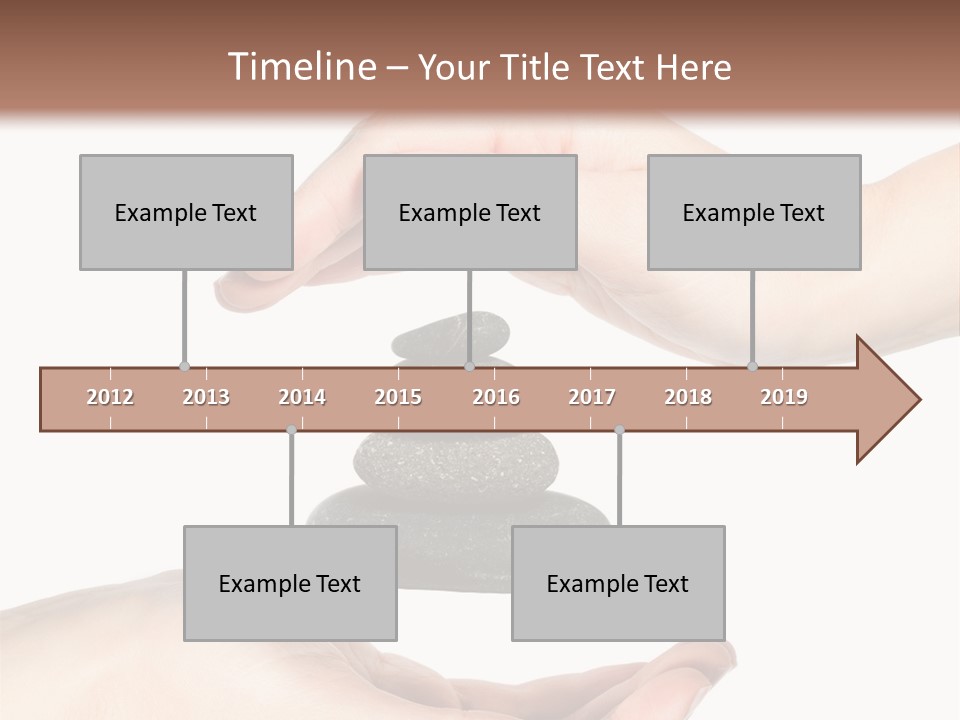 Spa Arm Caucasian PowerPoint Template
