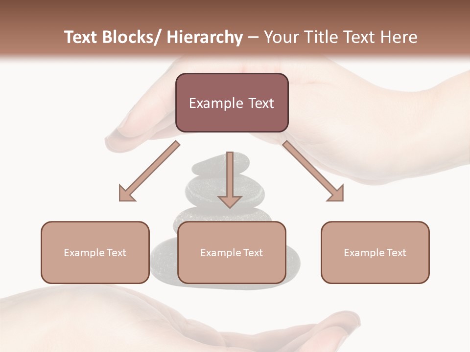 Spa Arm Caucasian PowerPoint Template