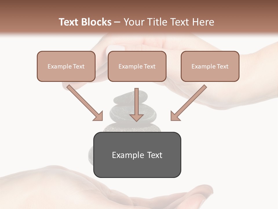 Spa Arm Caucasian PowerPoint Template