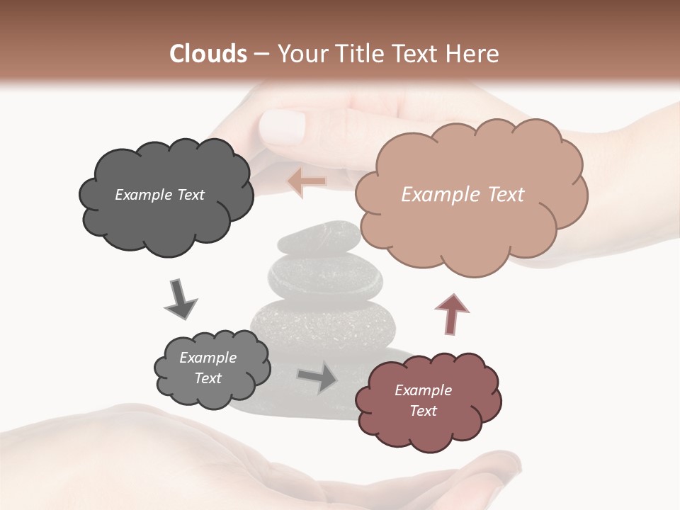 Spa Arm Caucasian PowerPoint Template
