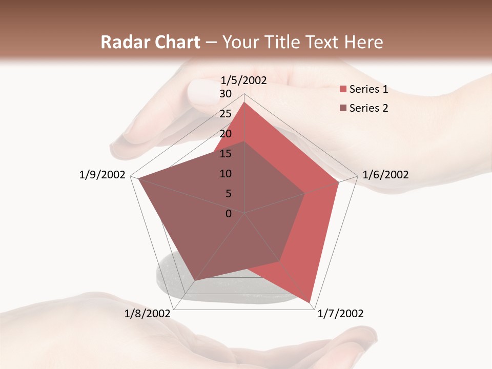 Spa Arm Caucasian PowerPoint Template