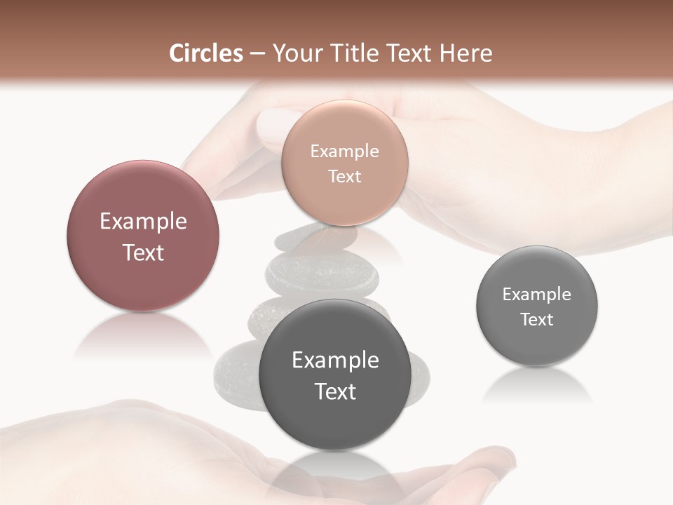 Spa Arm Caucasian PowerPoint Template