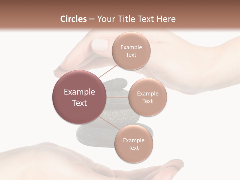 Spa Arm Caucasian PowerPoint Template