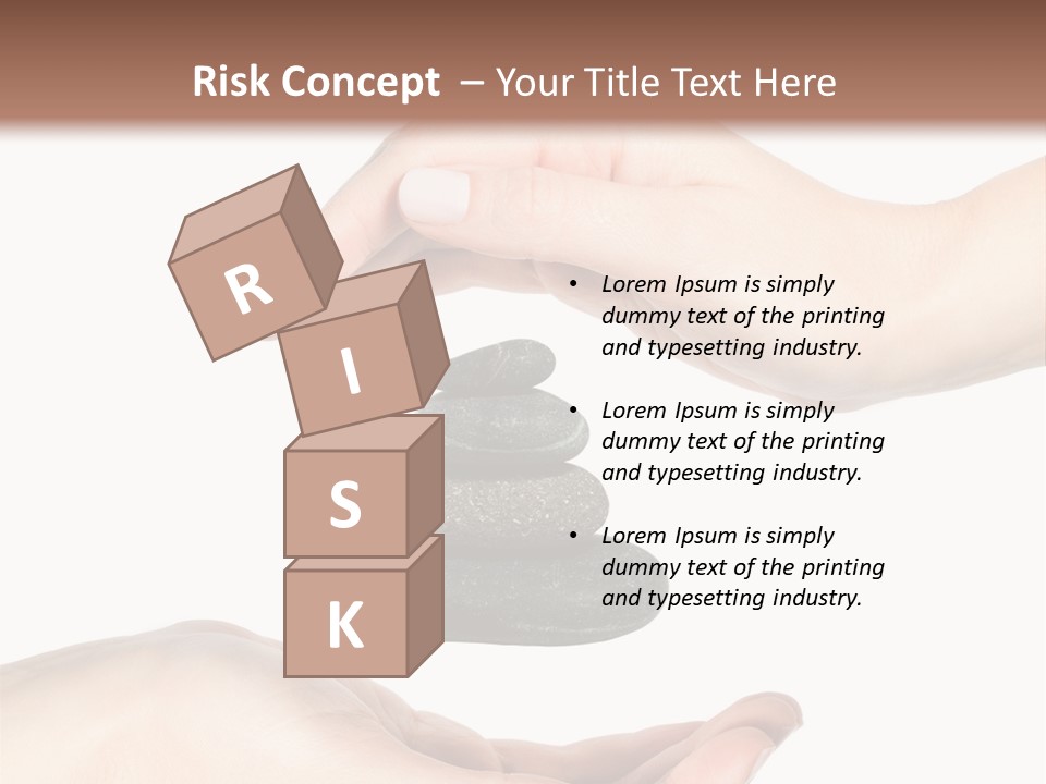 Spa Arm Caucasian PowerPoint Template