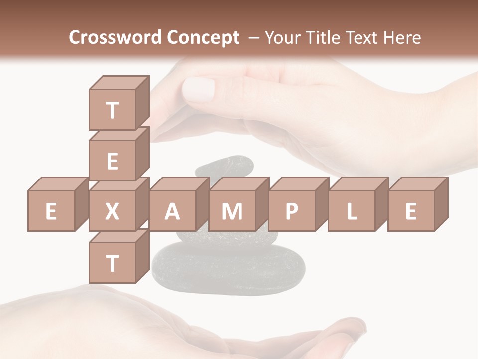 Spa Arm Caucasian PowerPoint Template