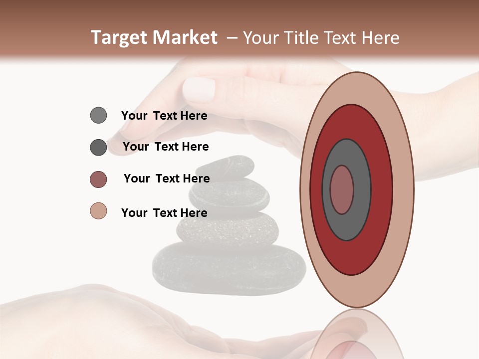 Spa Arm Caucasian PowerPoint Template