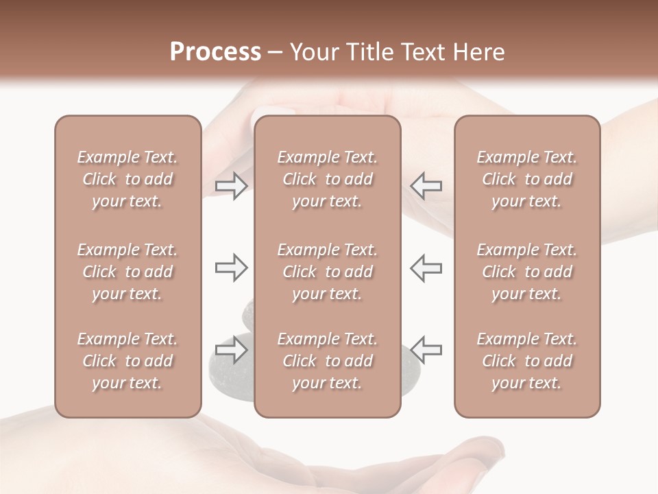 Spa Arm Caucasian PowerPoint Template