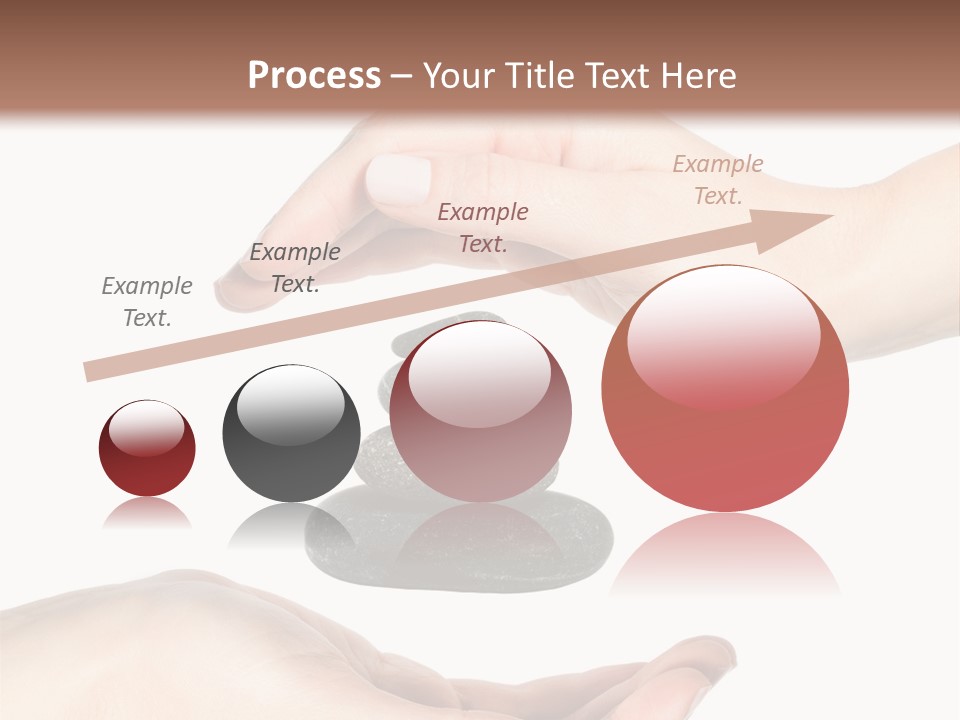 Spa Arm Caucasian PowerPoint Template
