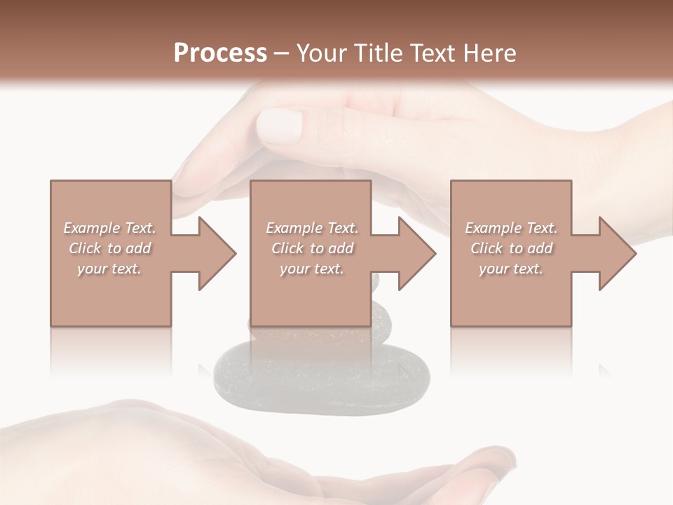 Spa Arm Caucasian PowerPoint Template