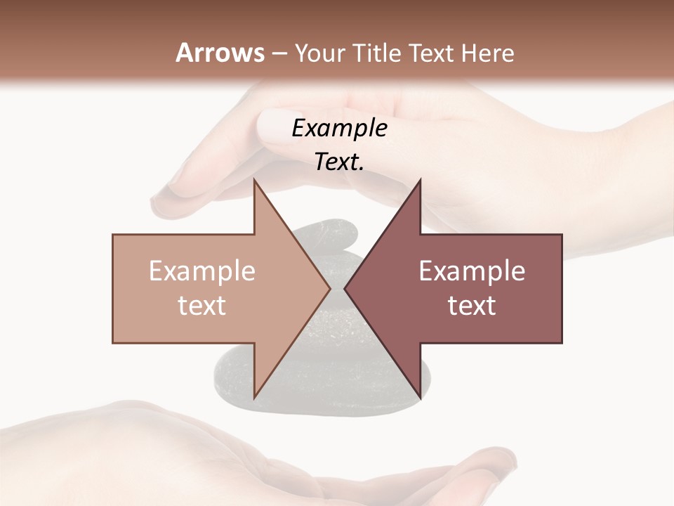 Spa Arm Caucasian PowerPoint Template